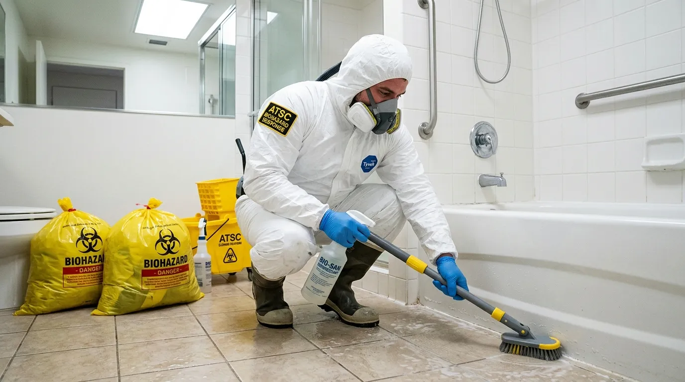 Decontamination equipment deployed for Blood Cleanup in Greater Upper Marlboro